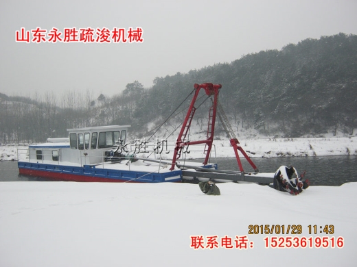 遼寧抽沙船安裝現場
