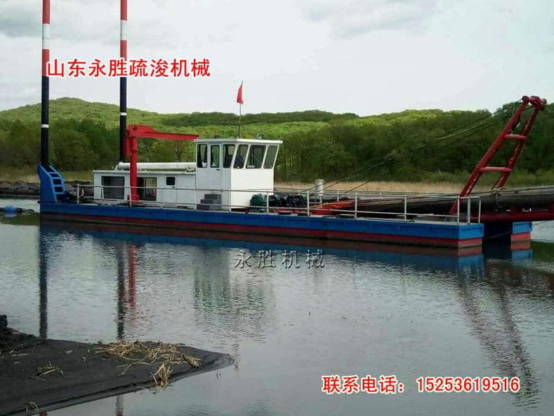 液壓絞吸抽沙船